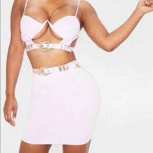 PrettyLittleThing Lilac Two Piece Set